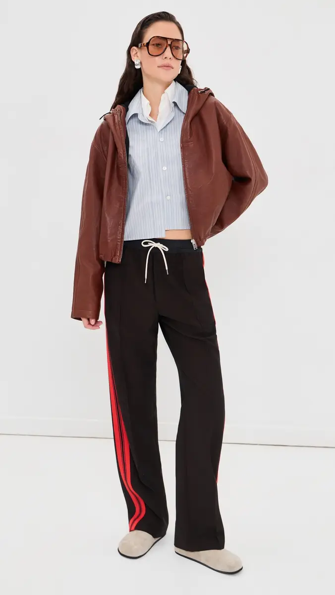 Acne Studios Layered Long Sleeve Button Up Shirt | Thumbnail 5