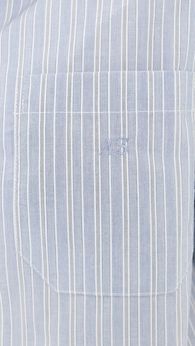 Acne Studios Layered Long Sleeve Button Up Shirt | Thumbnail 6