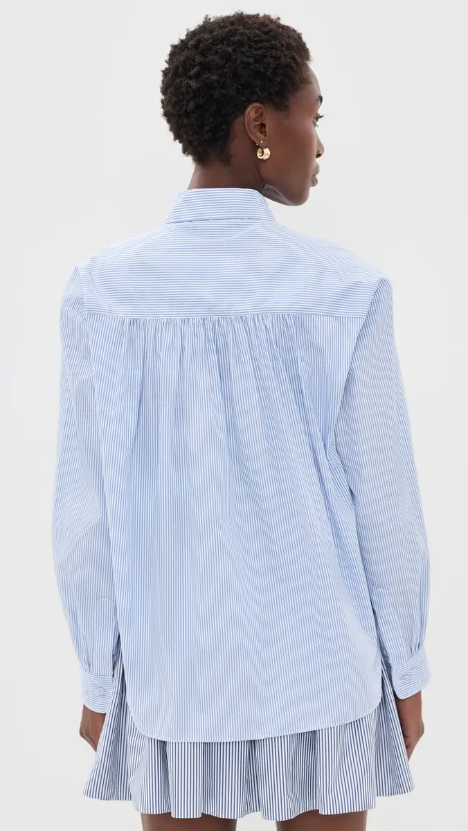 Aknvas Poplin Rose Button Down Shirt | Thumbnail 3 Aknvas Poplin Rose Button Down Shirt | Thumbnail 3