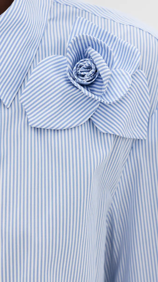 Aknvas Poplin Rose Button Down Shirt | Thumbnail 6 Aknvas Poplin Rose Button Down Shirt | Thumbnail 6