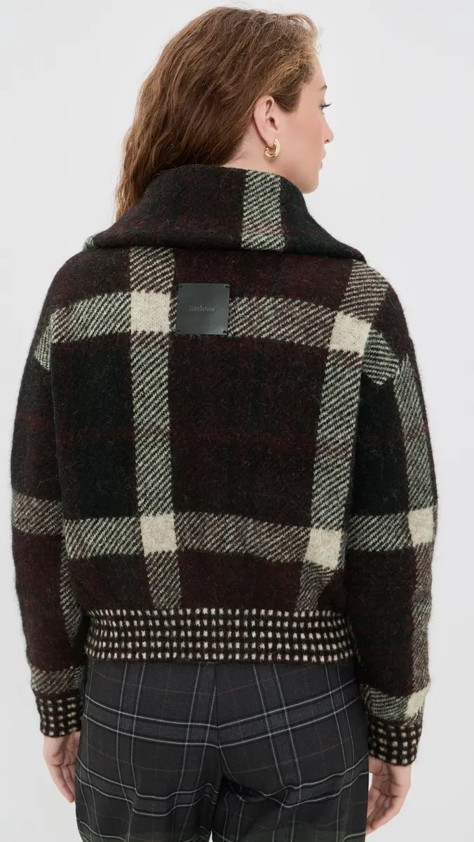 Barbour Carville Knitted Zip Through Jacket | Thumbnail 3 Barbour Carville Knitted Zip Through Jacket | Thumbnail 3