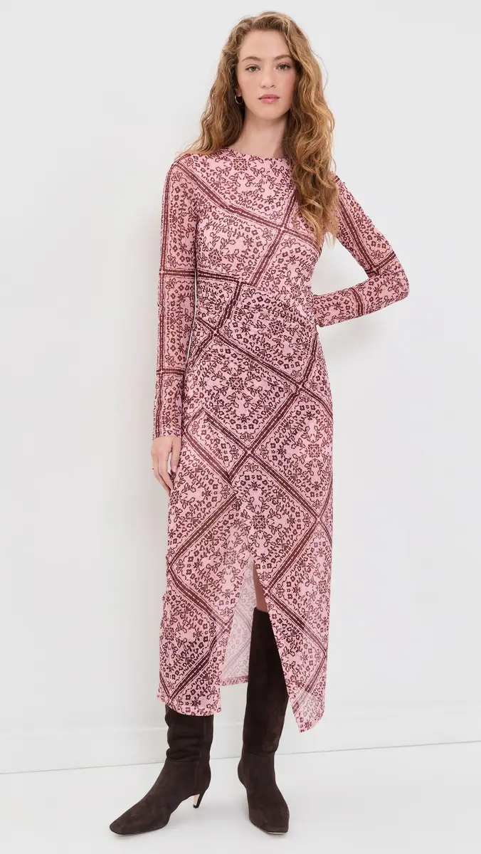 MINKPINK Jolene Mesh Midi Dress | Thumbnail 2