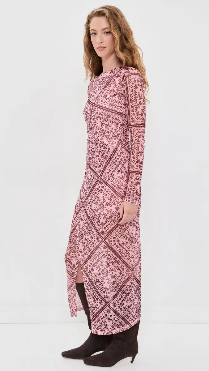 MINKPINK Jolene Mesh Midi Dress | Thumbnail 4