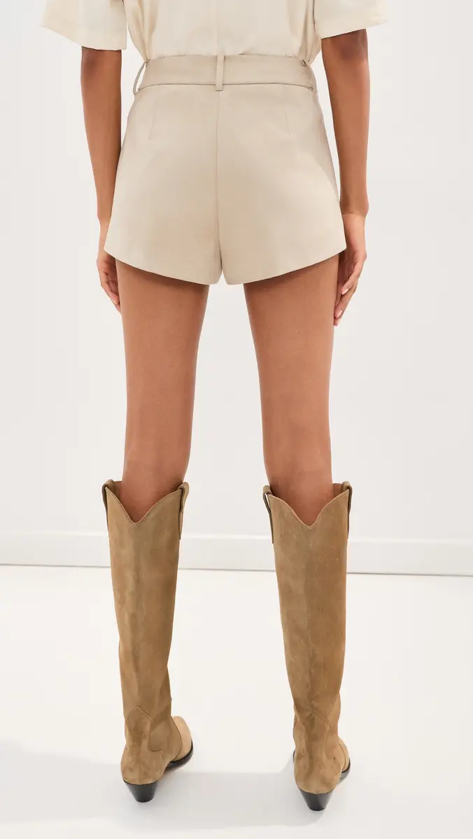 LE BOP Josie Faux Suede Hot Shorts | Thumbnail 3