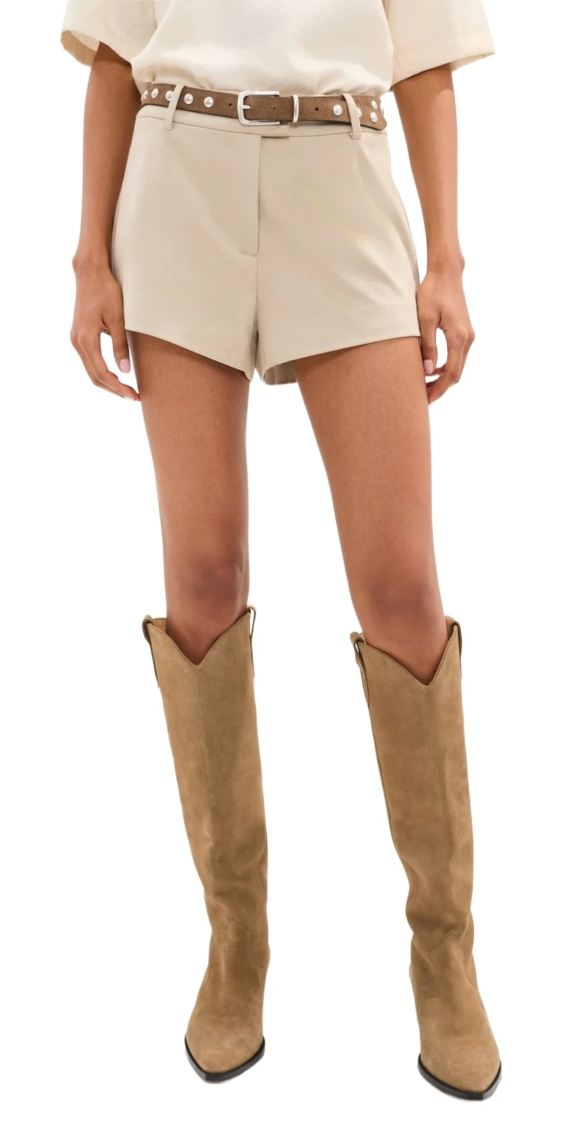 Josie Faux Suede Hot Shorts