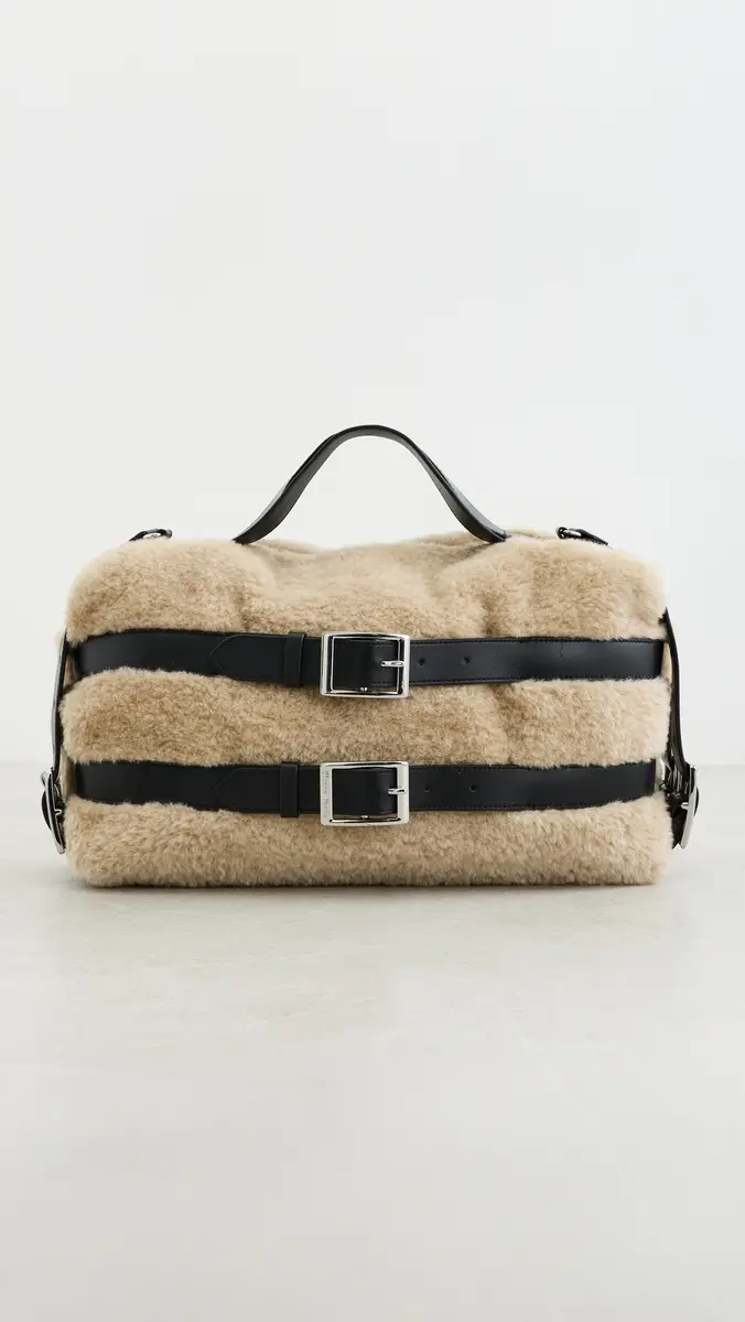 Simone Rocha Faux Fur Biker Belt Bag | Thumbnail 2 Simone Rocha Faux Fur Biker Belt Bag | Thumbnail 2