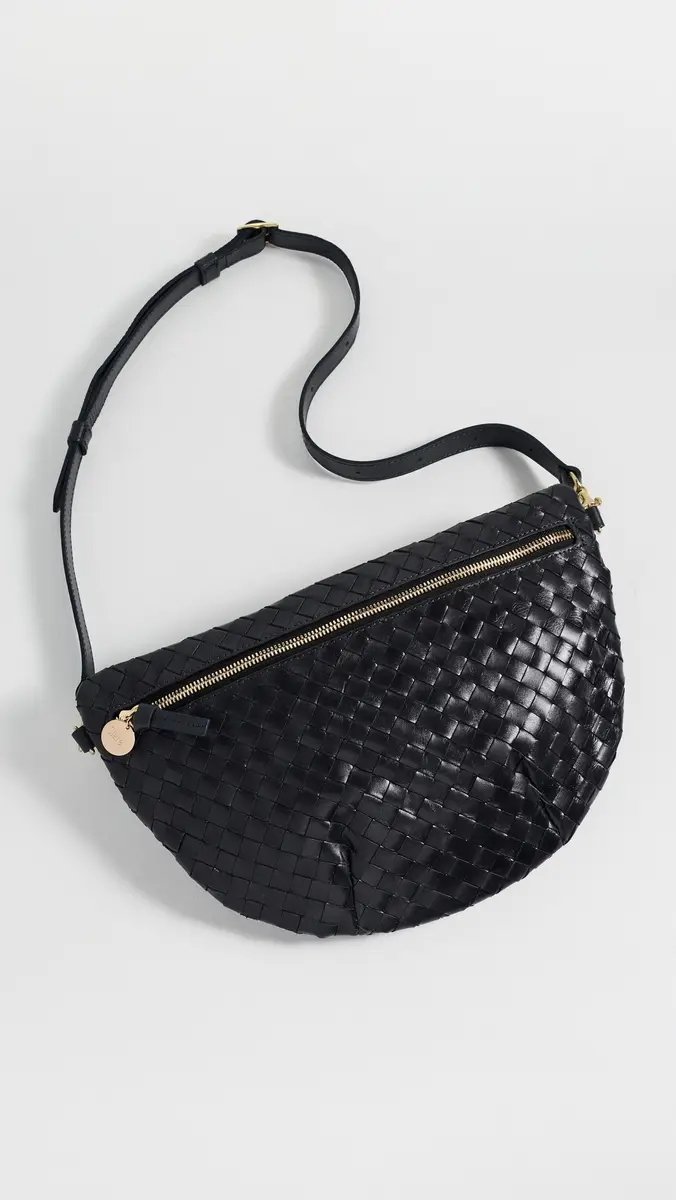 Clare V. Clare V. Grande Fanny Woven Leather Belt Bag | Thumbnail 2 Clare V. Clare V. Grande Fanny Woven Leather Belt Bag | Thumbnail 2