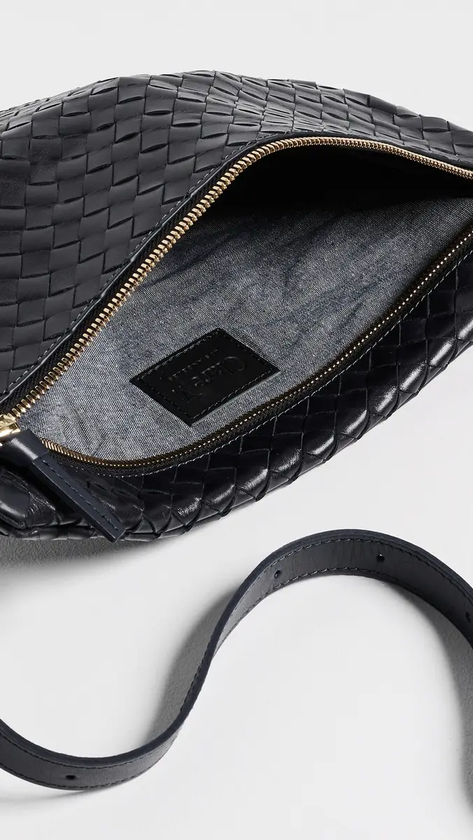 Clare V. Clare V. Grande Fanny Woven Leather Belt Bag | Thumbnail 6 Clare V. Clare V. Grande Fanny Woven Leather Belt Bag | Thumbnail 6