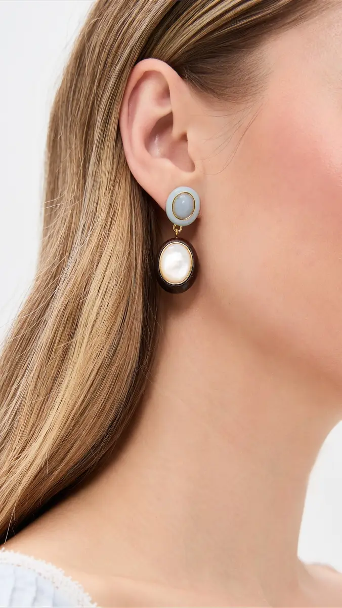Lizzie Fortunato Papaya Earrings In | Thumbnail 3
