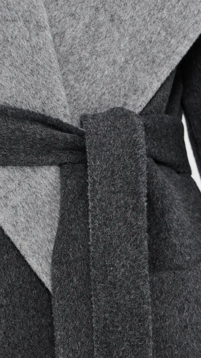 Simkhai Allura Reversible Belted Double-Faced Wool Coat | Thumbnail 6