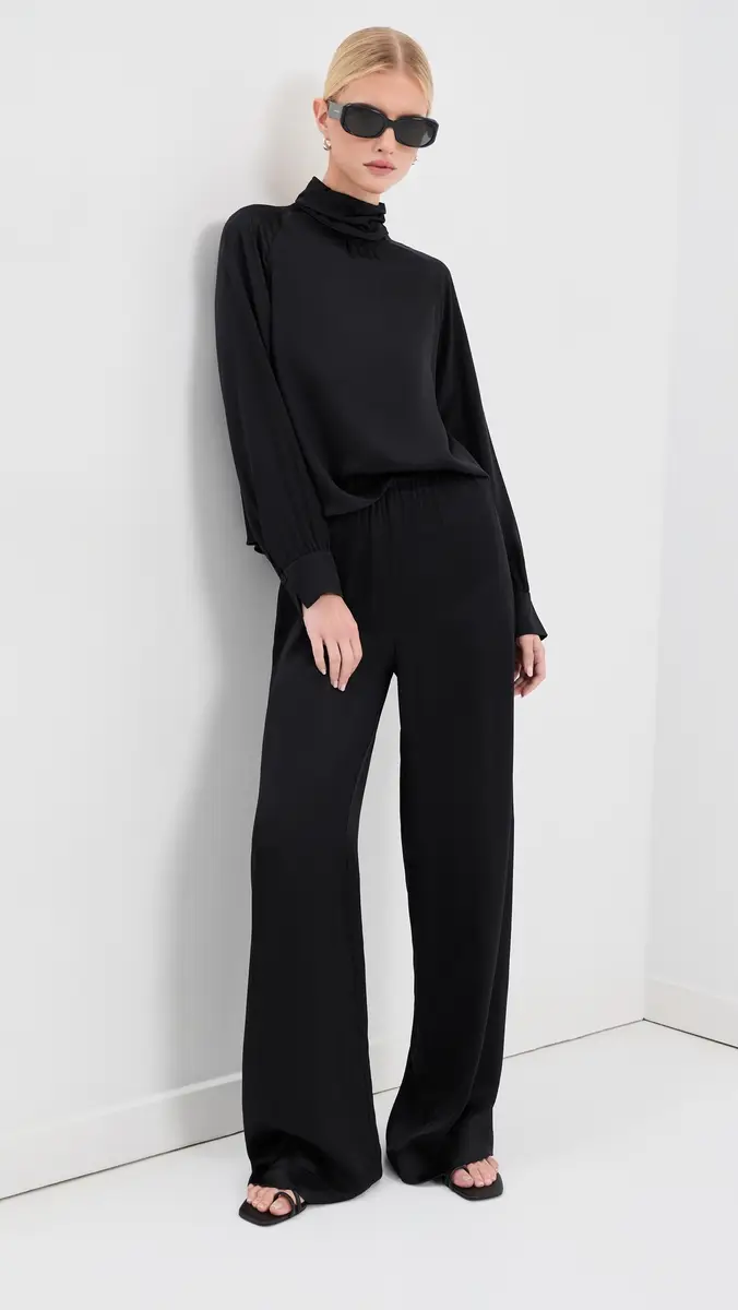 Sablyn Nadine Slouchy Turtleneck Silk Blouse | Thumbnail 5 Sablyn Nadine Slouchy Turtleneck Silk Blouse | Thumbnail 5