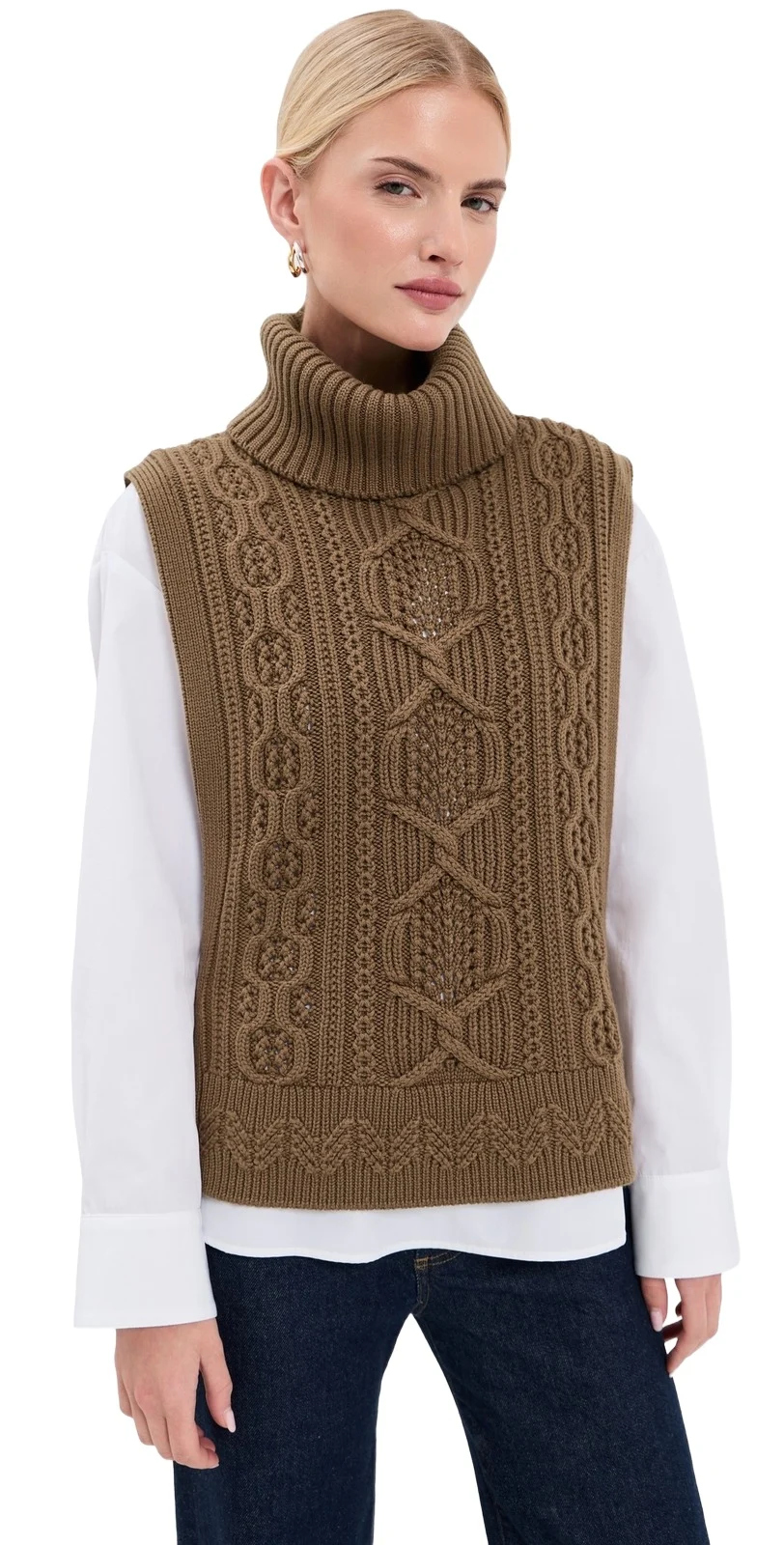 Veronica Beard Bentleigh Knit Vest