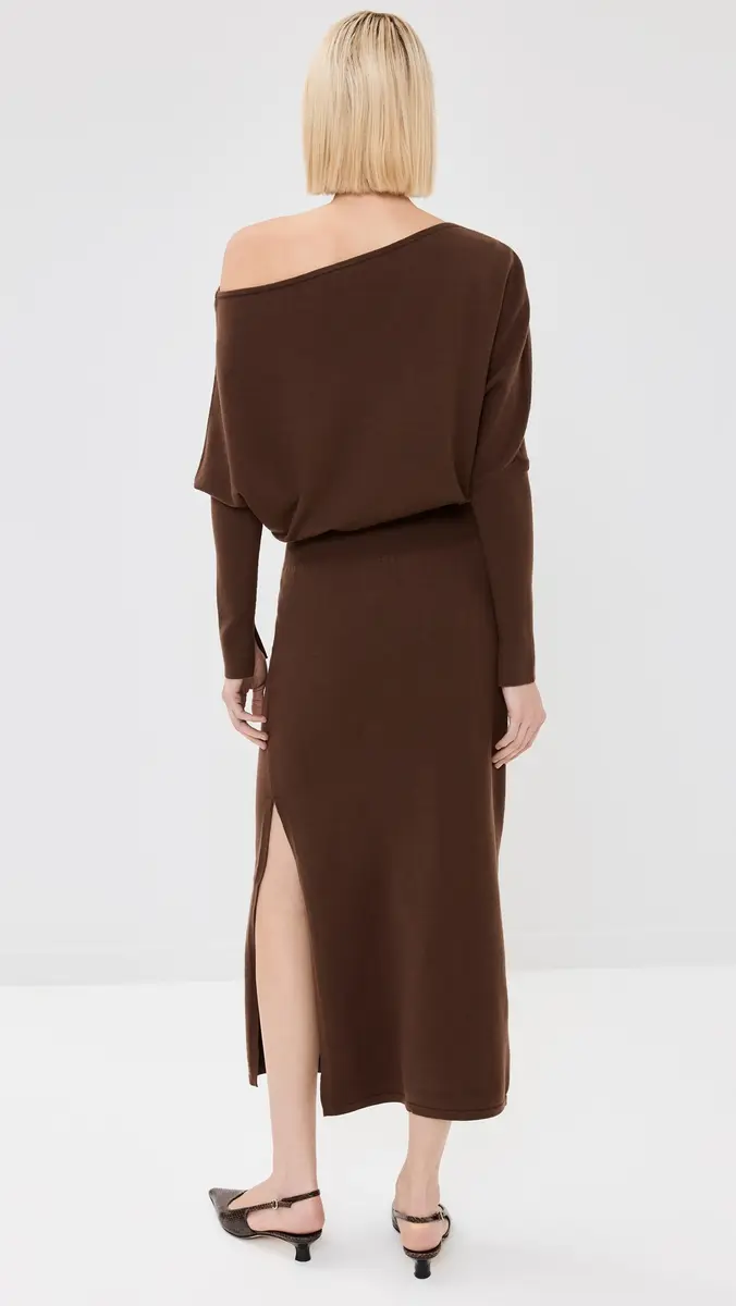 Simkhai Janese Off Shoulder Midi Dress | Thumbnail 3 Simkhai Janese Off Shoulder Midi Dress | Thumbnail 3