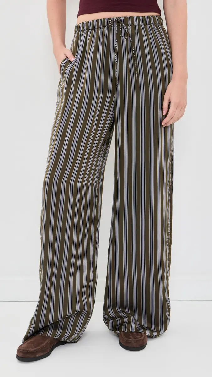 Jenni Kayne Skye Bronze Stripe Pants | Thumbnail 2