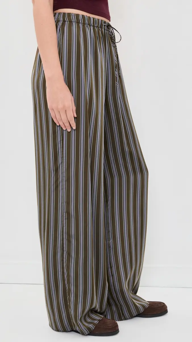 Jenni Kayne Skye Bronze Stripe Pants | Thumbnail 4