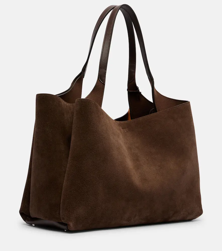 Tod's Apa Large leather suede tote bag | Thumbnail 3 Tod's Apa Large leather suede tote bag | Thumbnail 3