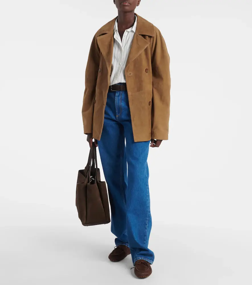 Tod's Apa Large leather suede tote bag | Thumbnail 5 Tod's Apa Large leather suede tote bag | Thumbnail 5