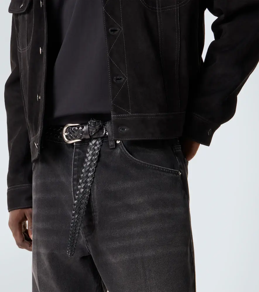 Studio Nicholson x Aaron Levine braided leather belt | Thumbnail 4 Studio Nicholson x Aaron Levine braided leather belt | Thumbnail 4