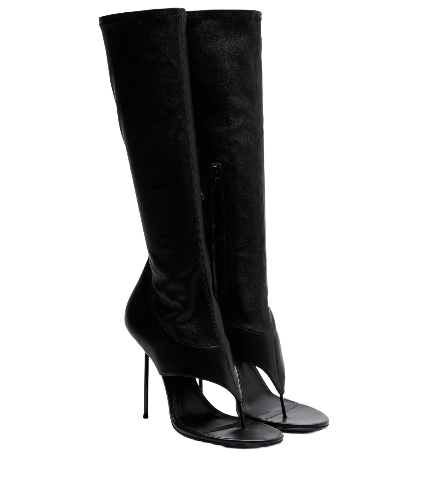 Lidia 105 leather knee-high boots Lidia 105 leather knee-high boots