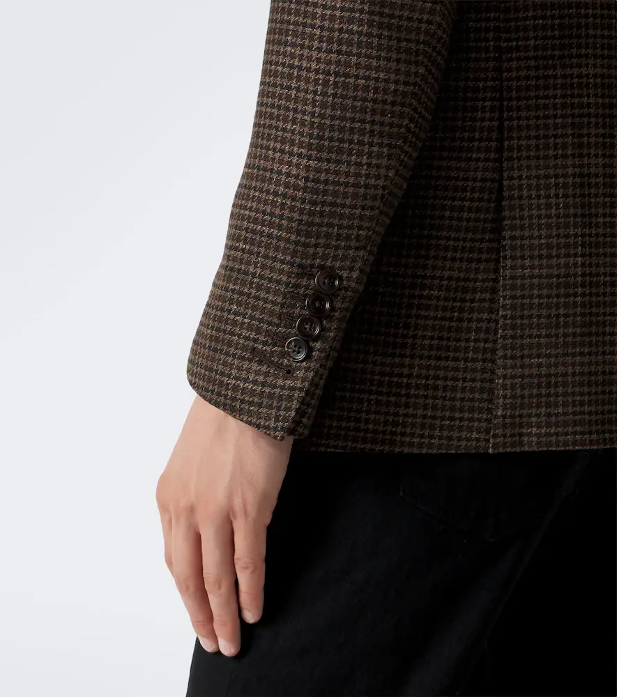 Tom Ford Houndstooth wool, silk, and linen blazer | Thumbnail 6 Tom Ford Houndstooth wool, silk, and linen blazer | Thumbnail 6