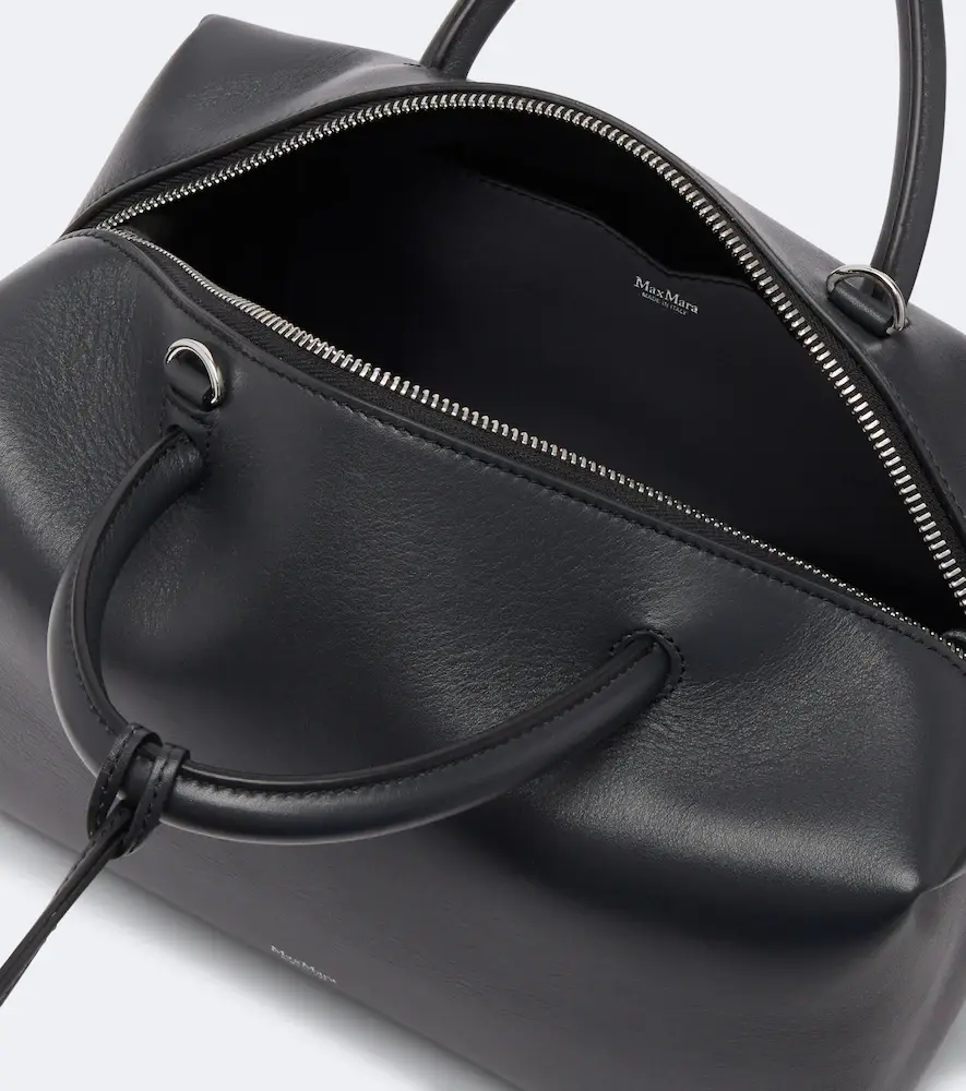 Max Mara Medium leather bowling bag | Thumbnail 2 Max Mara Medium leather bowling bag | Thumbnail 2