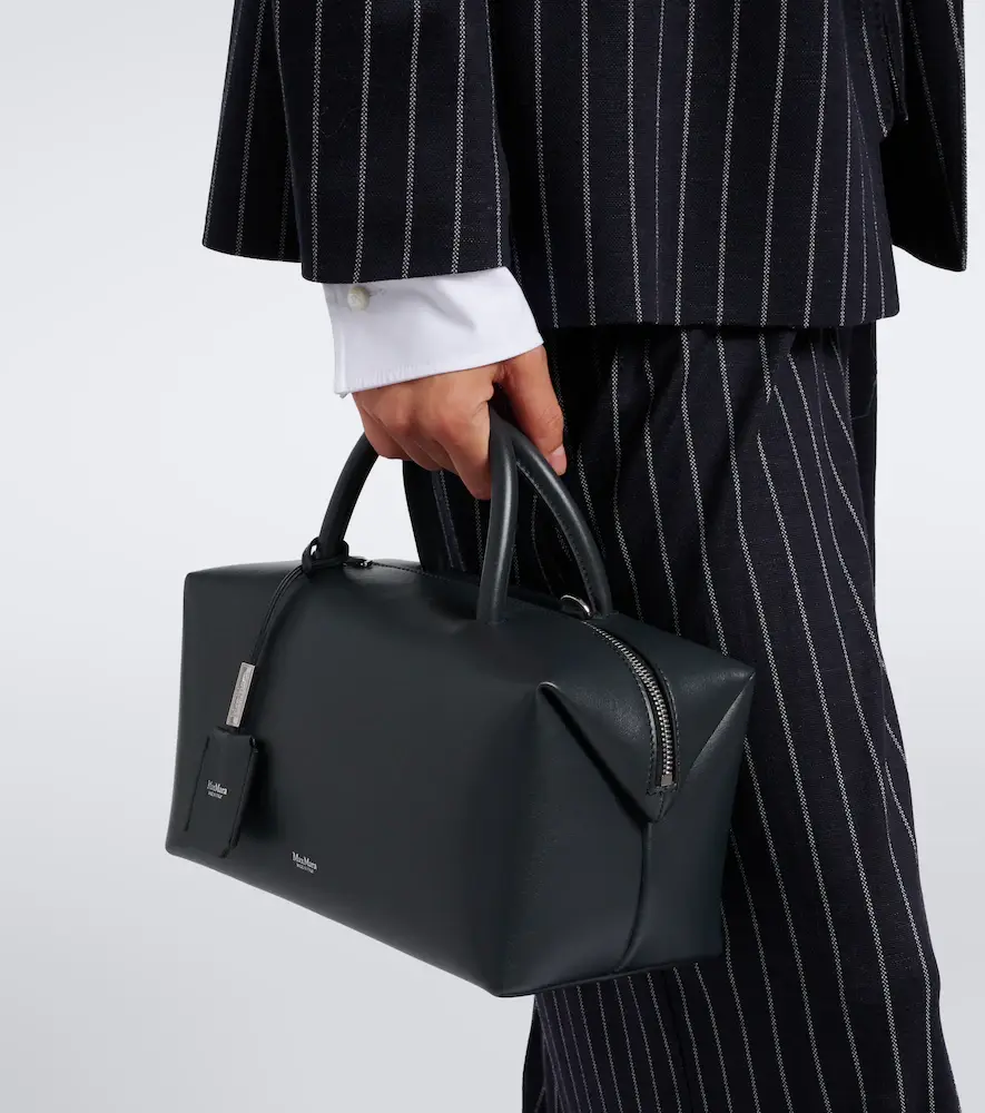 Max Mara Medium leather bowling bag | Thumbnail 6 Max Mara Medium leather bowling bag | Thumbnail 6