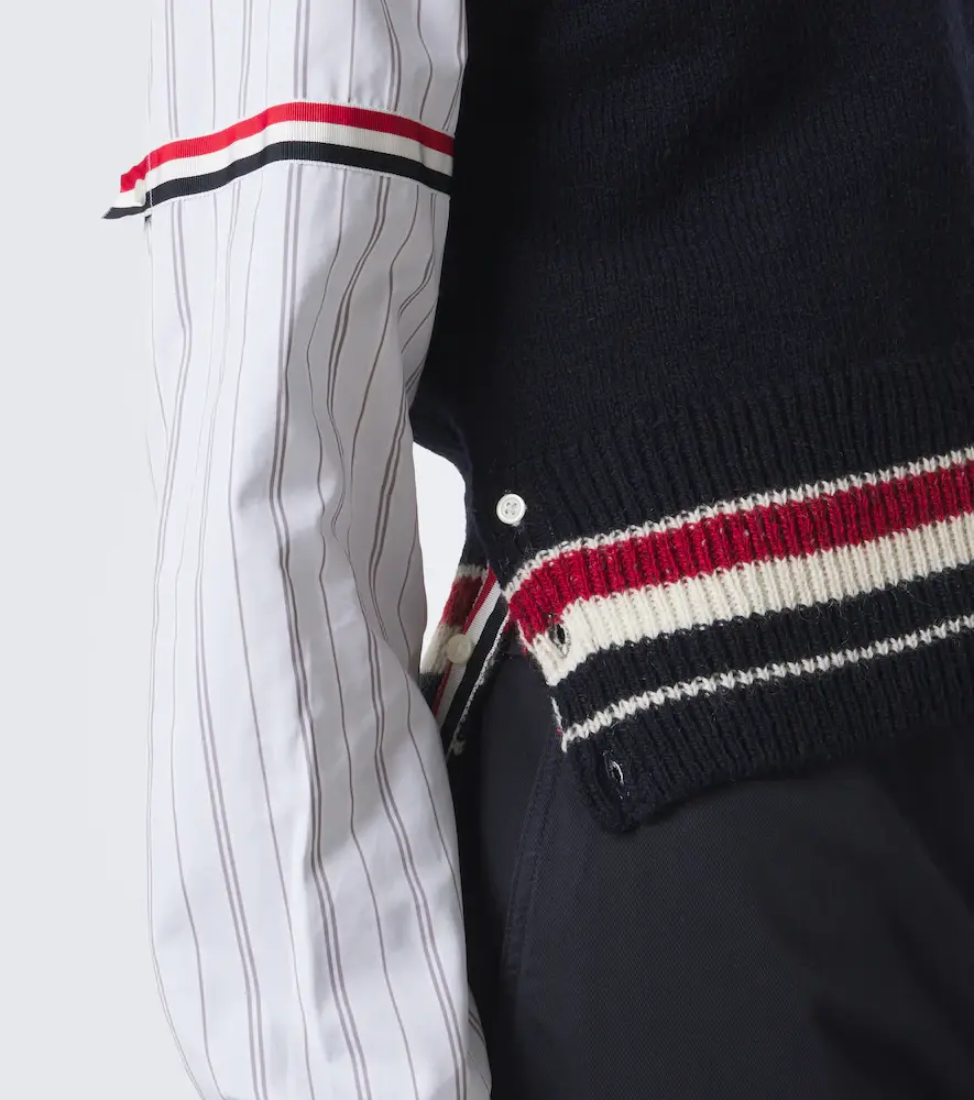 Thom Browne Wool and mohair sweater vest | Thumbnail 2 Thom Browne Wool and mohair sweater vest | Thumbnail 2