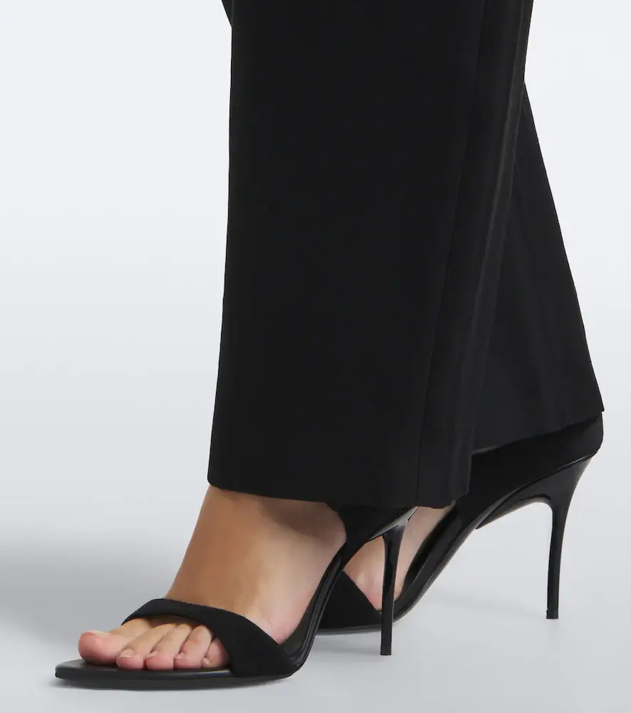 ALAÏA ALAÏA Drop suede sandals | Thumbnail 5 ALAÏA ALAÏA Drop suede sandals | Thumbnail 5