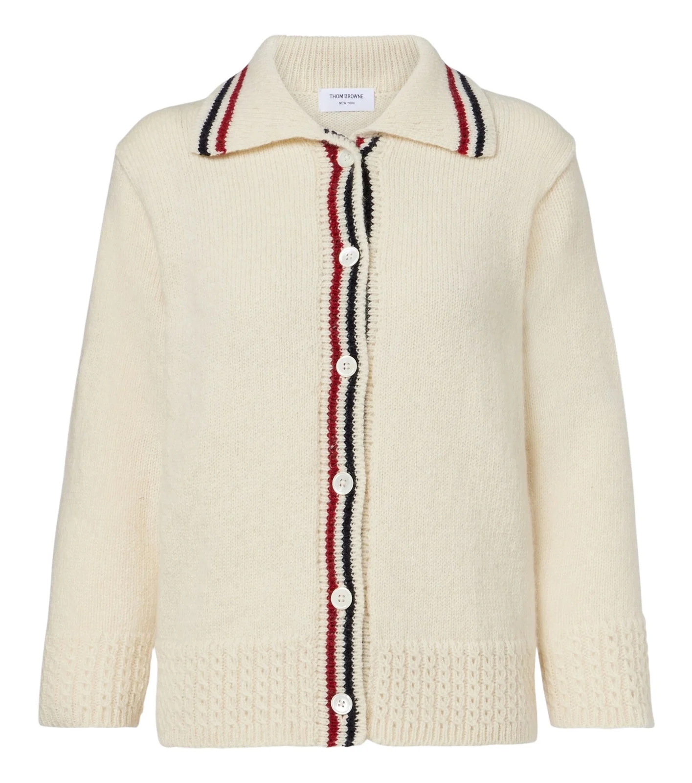 Wool and mohair cardigan Wool and mohair cardigan