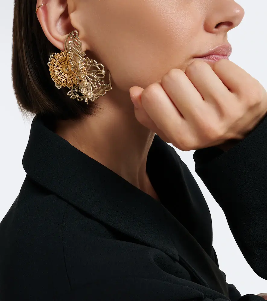 Dries Van Noten Embellished earrings | Thumbnail 6 Dries Van Noten Embellished earrings | Thumbnail 6