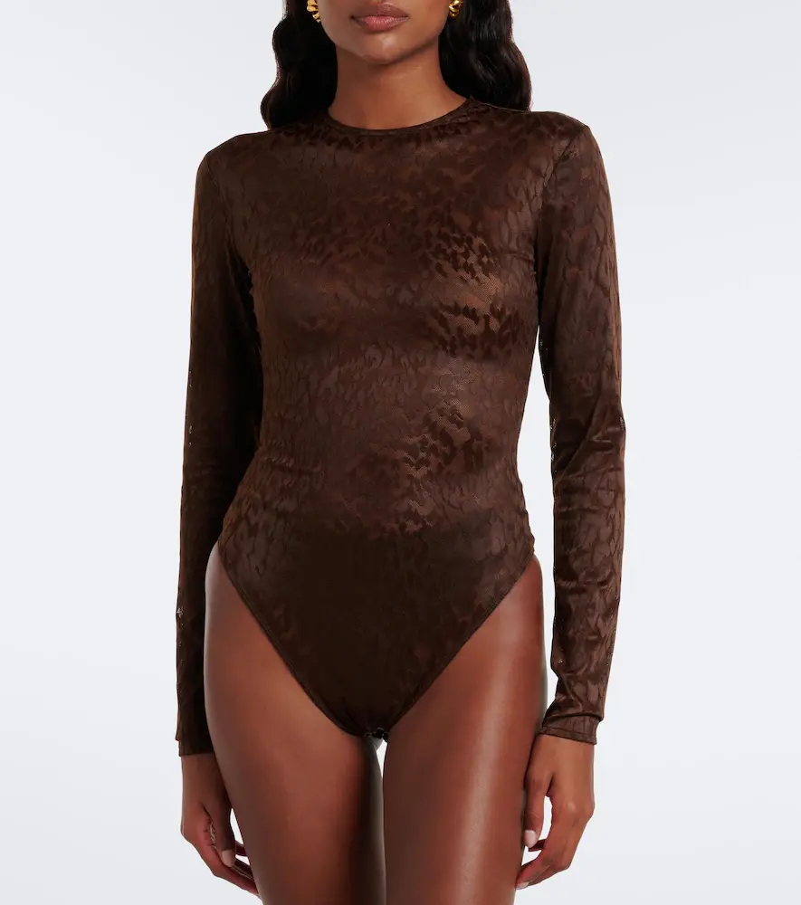 Alex Perry Lace bodysuit | Thumbnail 4 Alex Perry Lace bodysuit | Thumbnail 4