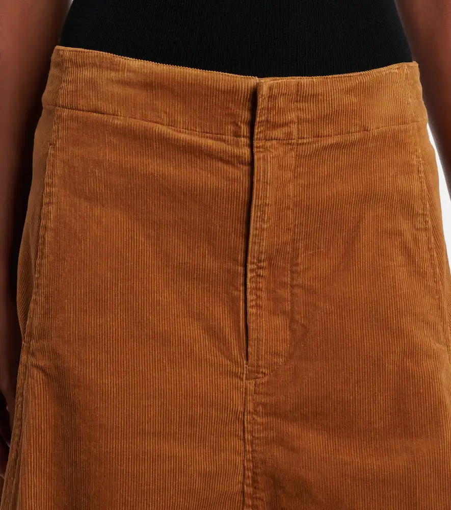 Polo Ralph Lauren Cotton corduroy midi skirt | Thumbnail 6