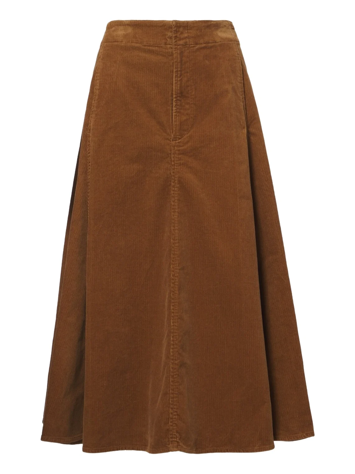 Polo Ralph Lauren Cotton corduroy midi skirt