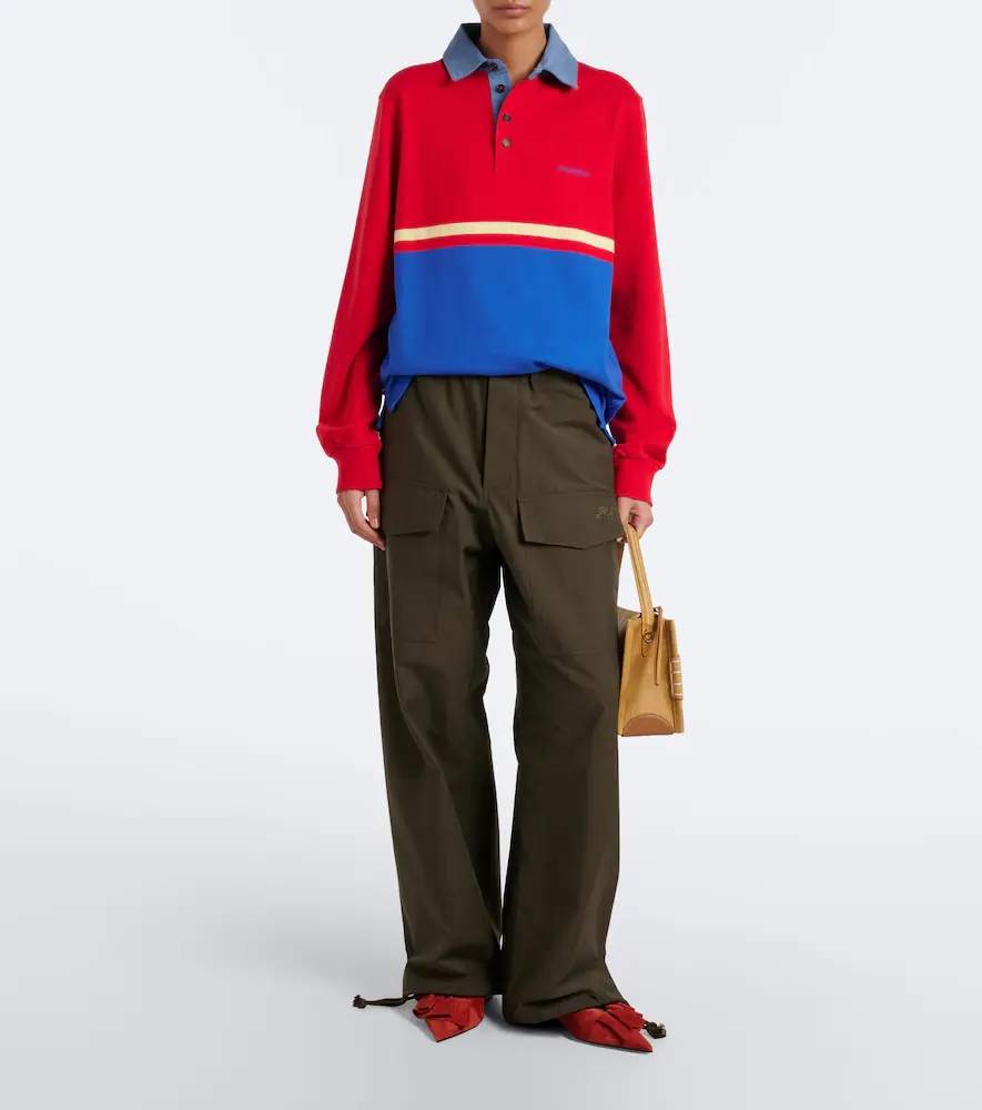 JW Anderson Cotton jersey polo shirt | Thumbnail 6 JW Anderson Cotton jersey polo shirt | Thumbnail 6