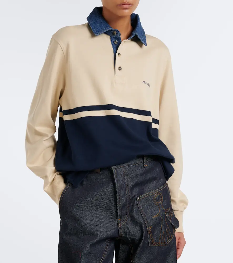 JW Anderson Cotton jersey polo shirt | Thumbnail 5 JW Anderson Cotton jersey polo shirt | Thumbnail 5