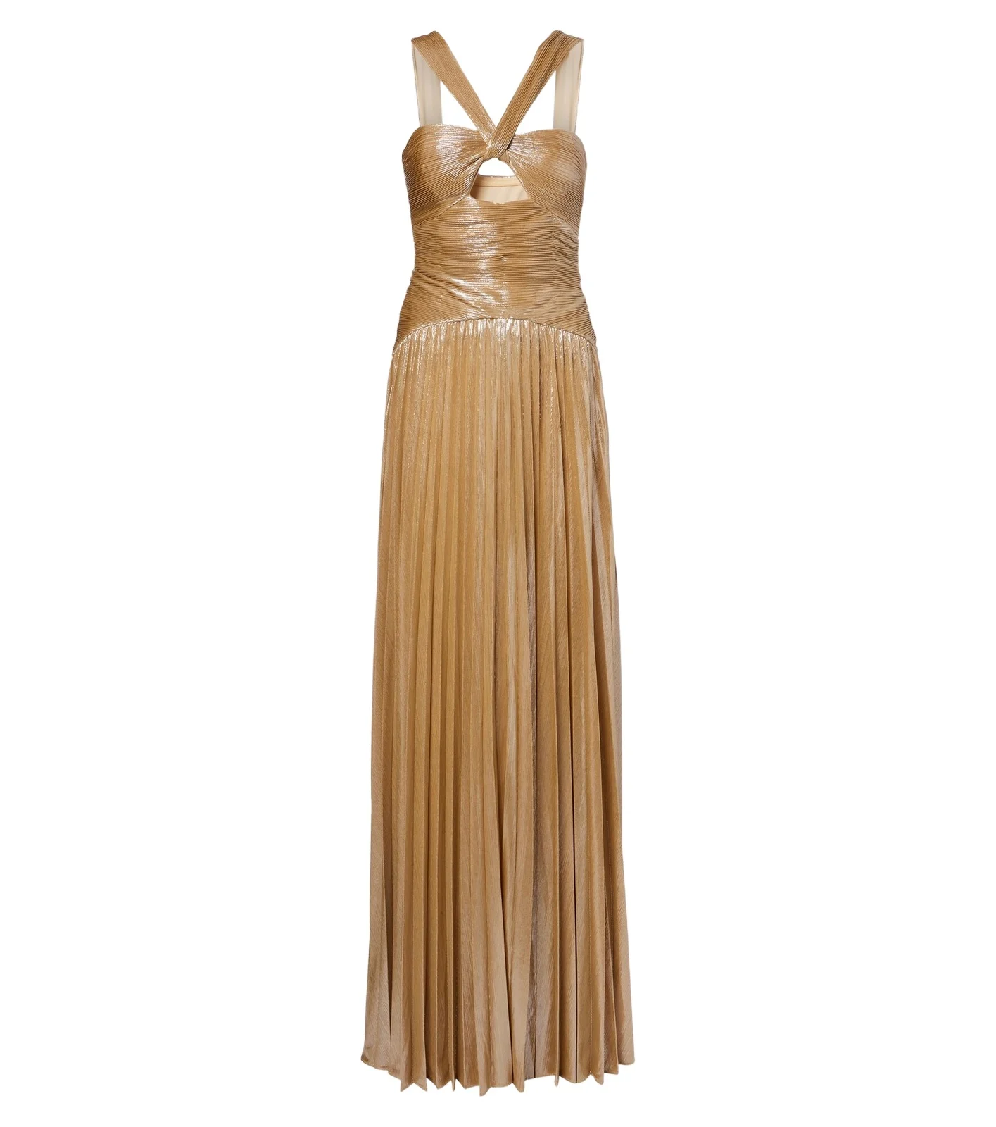 Solace plissé halterneck gown Solace plissé halterneck gown