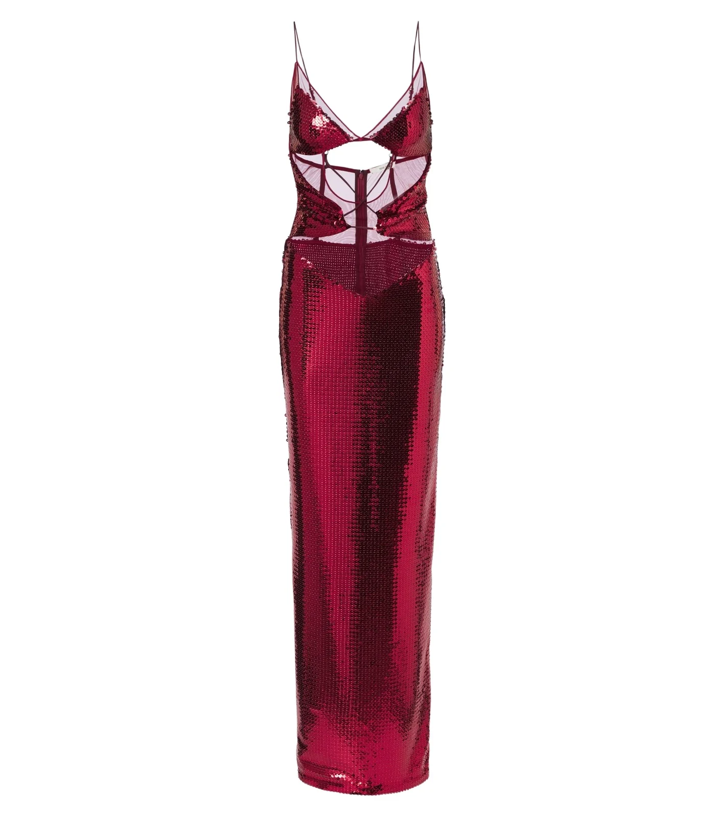 Nensi Dojaka Sequined cutout gown