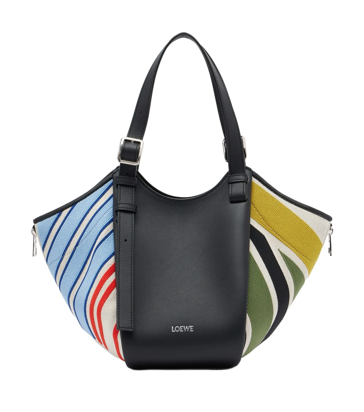 Hammock Flip embroidered striped tote bag Hammock Flip embroidered striped tote bag