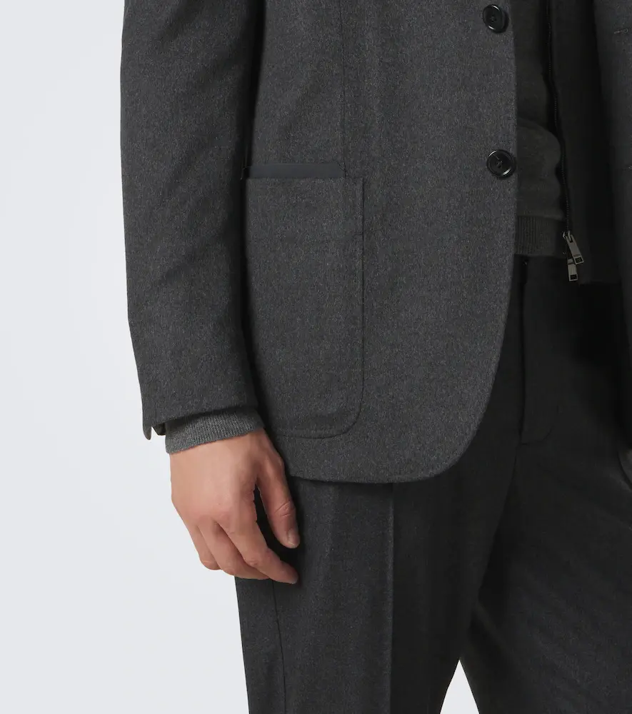Zegna Layered cashmere blazer | Thumbnail 6 Zegna Layered cashmere blazer | Thumbnail 6