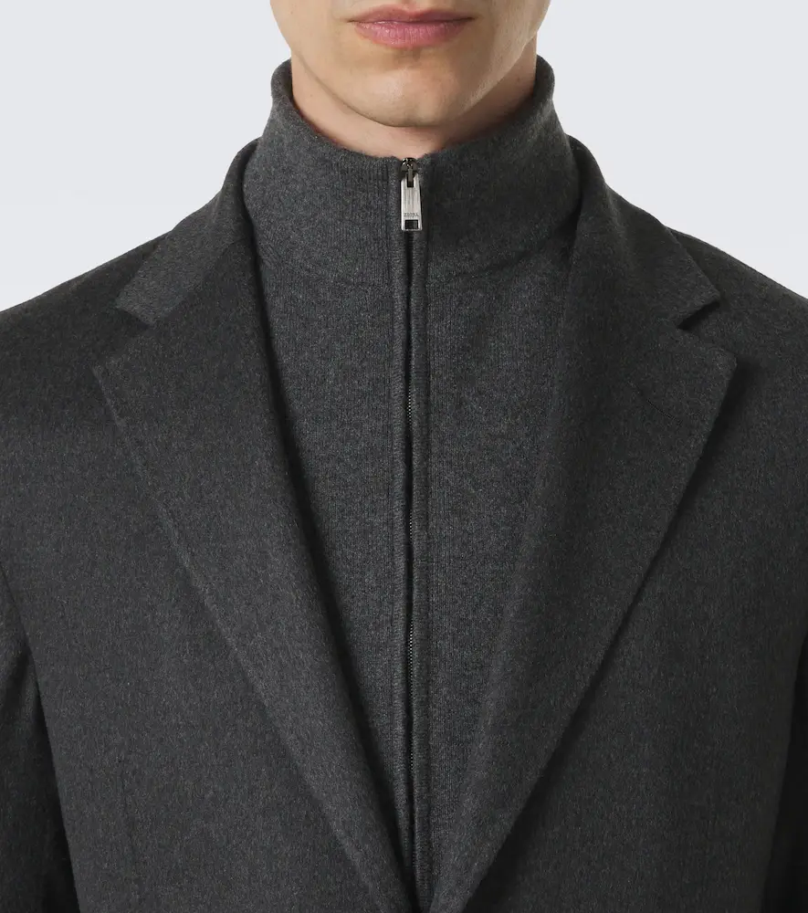 Zegna Layered cashmere blazer | Thumbnail 8 Zegna Layered cashmere blazer | Thumbnail 8