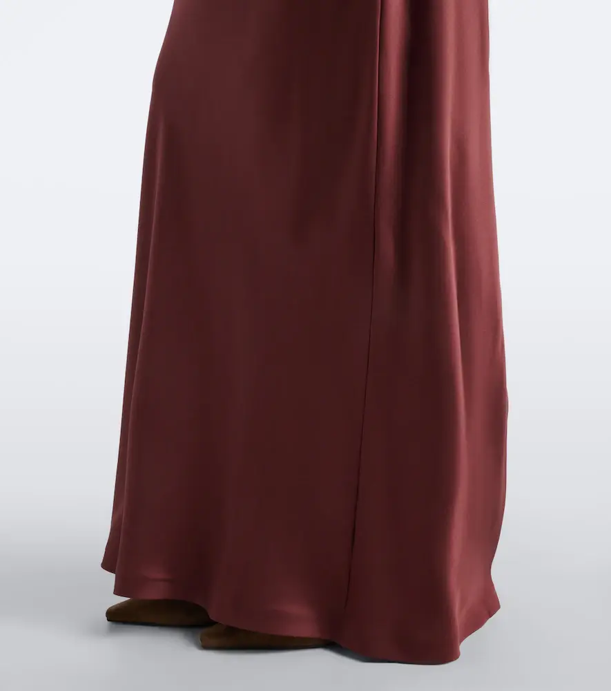 Brunello Cucinelli Halterneck silk satin gown | Thumbnail 5 Brunello Cucinelli Halterneck silk satin gown | Thumbnail 5