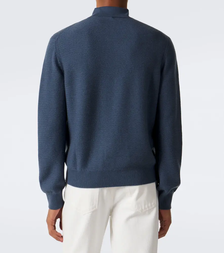 Zegna Cashmere polo sweater | Thumbnail 4
