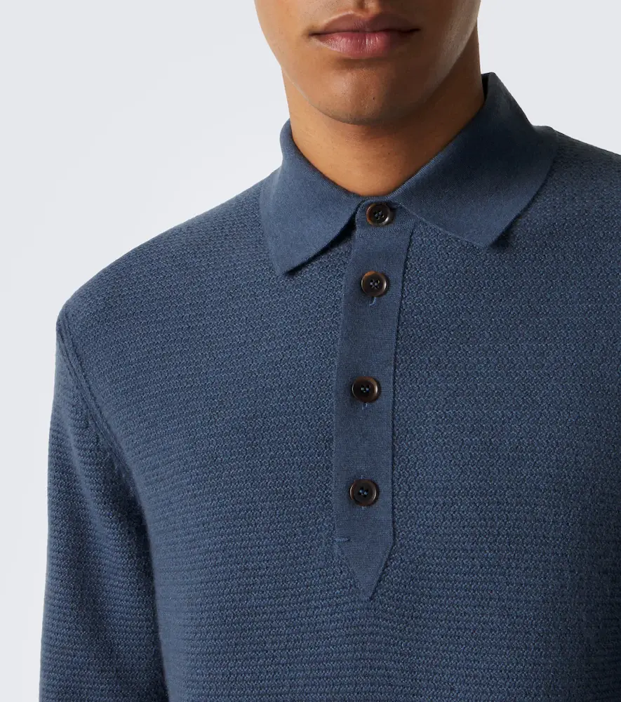 Zegna Cashmere polo sweater | Thumbnail 5
