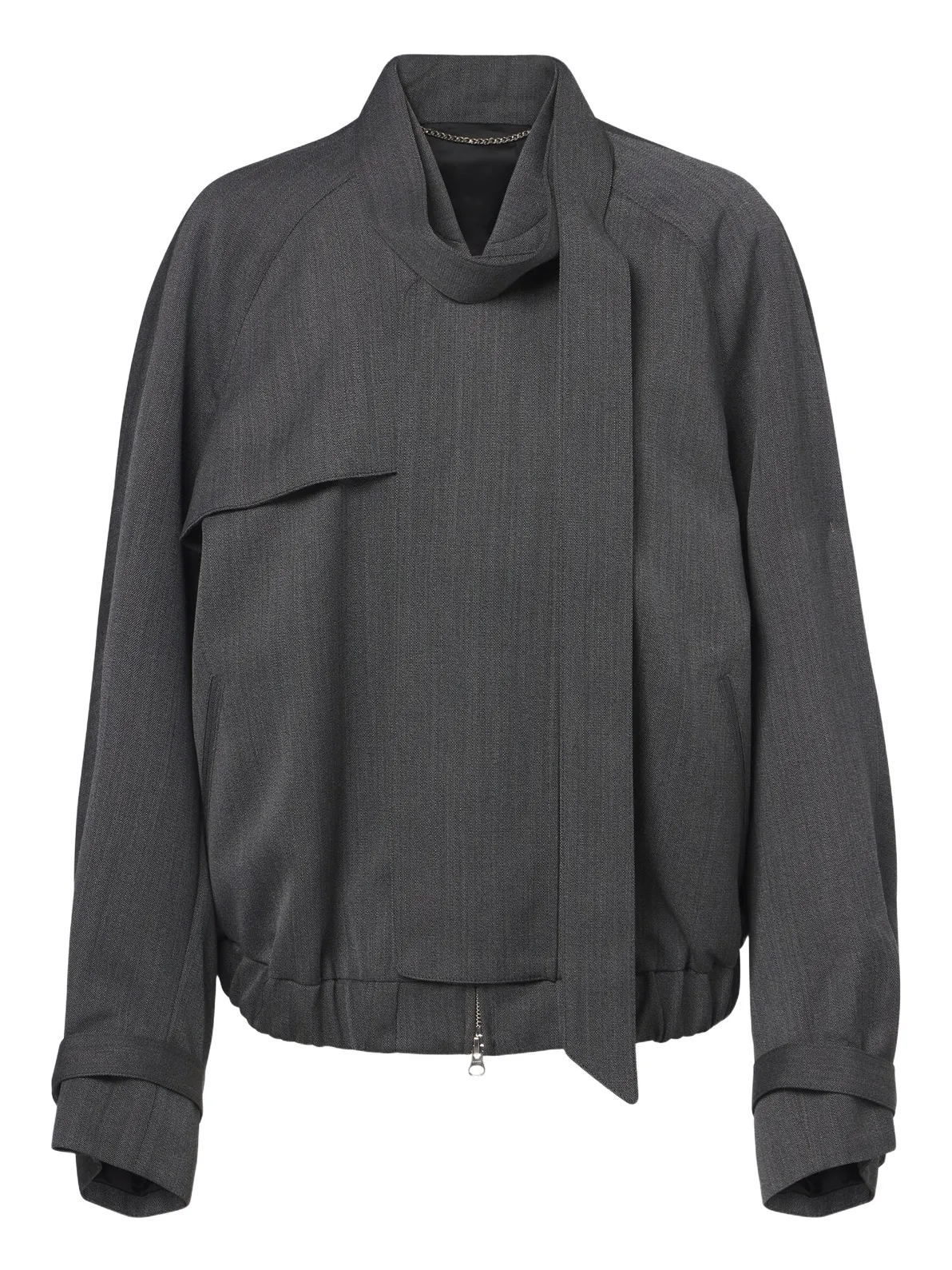 Virgin wool bomber jacket