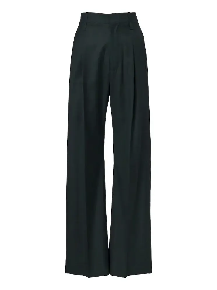 Ethel virgin wool wide-leg pants Ethel virgin wool wide-leg pants