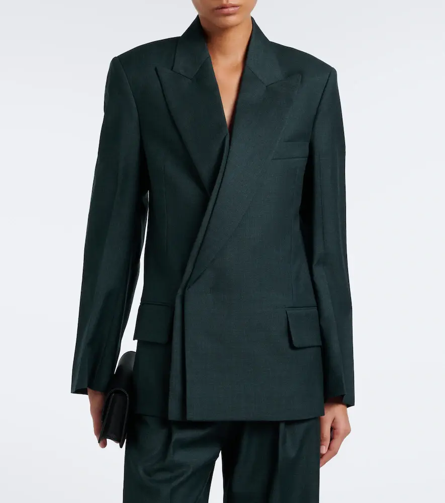 Victoria Beckham Olie virgin wool blazer | Thumbnail 4 Victoria Beckham Olie virgin wool blazer | Thumbnail 4