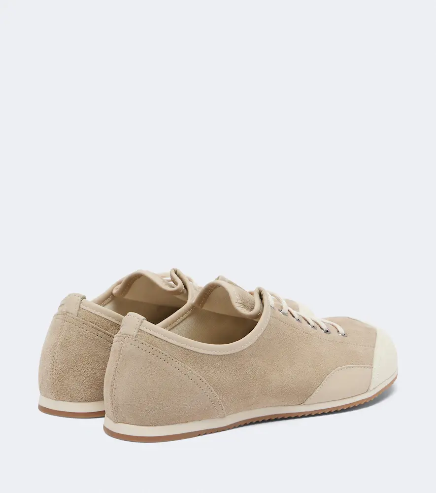 Lemaire Gummy Grips leather-trimmed suede sneakers | Thumbnail 2