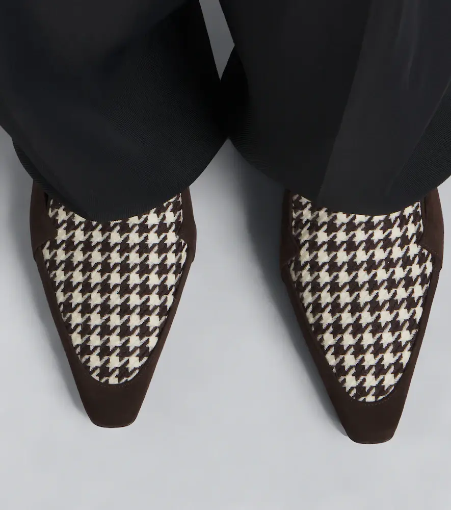 Manolo Blahnik Petusi houndstooth suede pumps | Thumbnail 5 Manolo Blahnik Petusi houndstooth suede pumps | Thumbnail 5