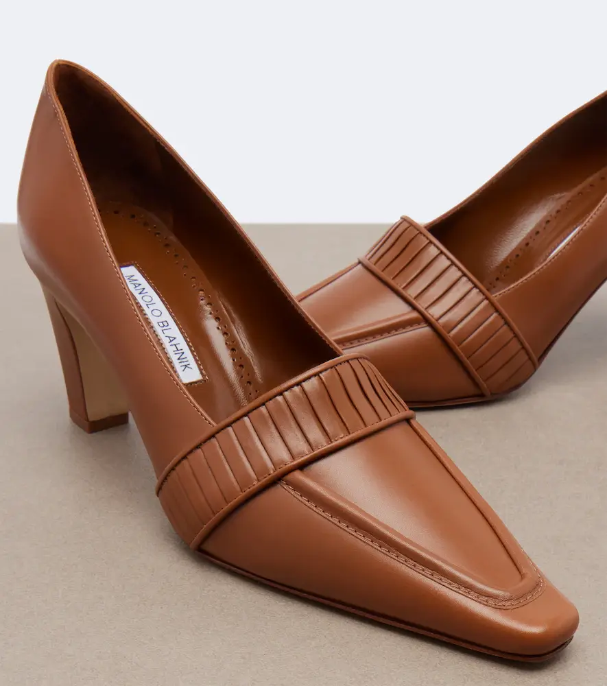 Manolo Blahnik Mindita leather pumps | Thumbnail 2 Manolo Blahnik Mindita leather pumps | Thumbnail 2