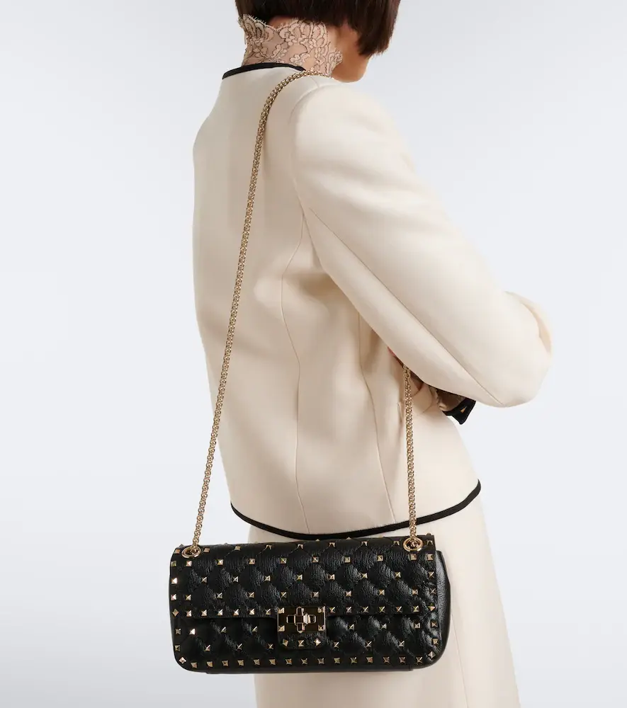 Valentino Garavani Rockstud Spike Medium leather shoulder bag | Thumbnail 5